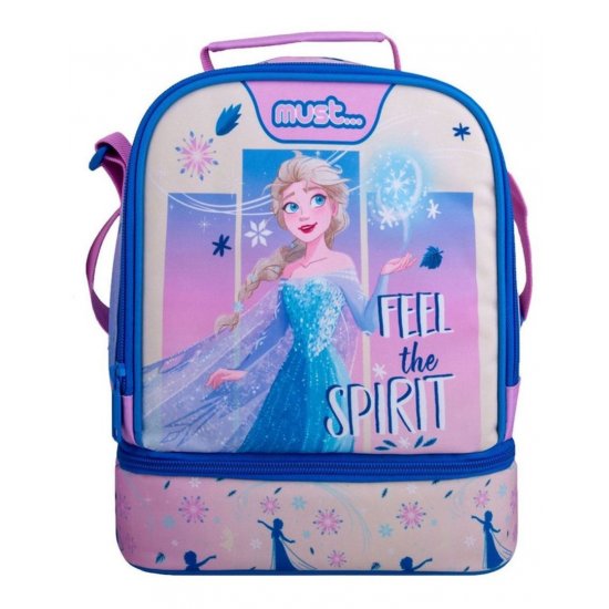 Must Yummy Ισοθερμικό Τσαντάκι Φαγητού Ώμου 7lt Μωβ Frozen 22 x 16 x 28cm