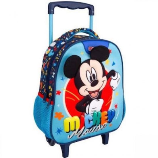 Σχολική Τσάντα Τρόλεϊ Νηπίου Disney Mickey Mouse Must – 2 Θήκες